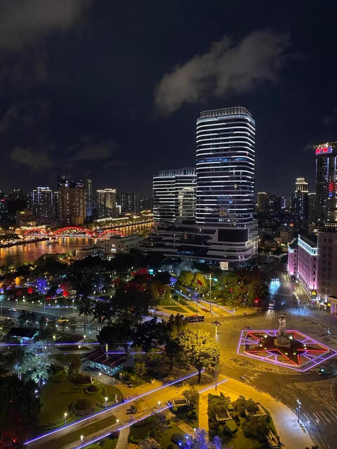 Waifiden Guangzhou Haizhu Square Wanyi Apartment Ngoại thất bức ảnh