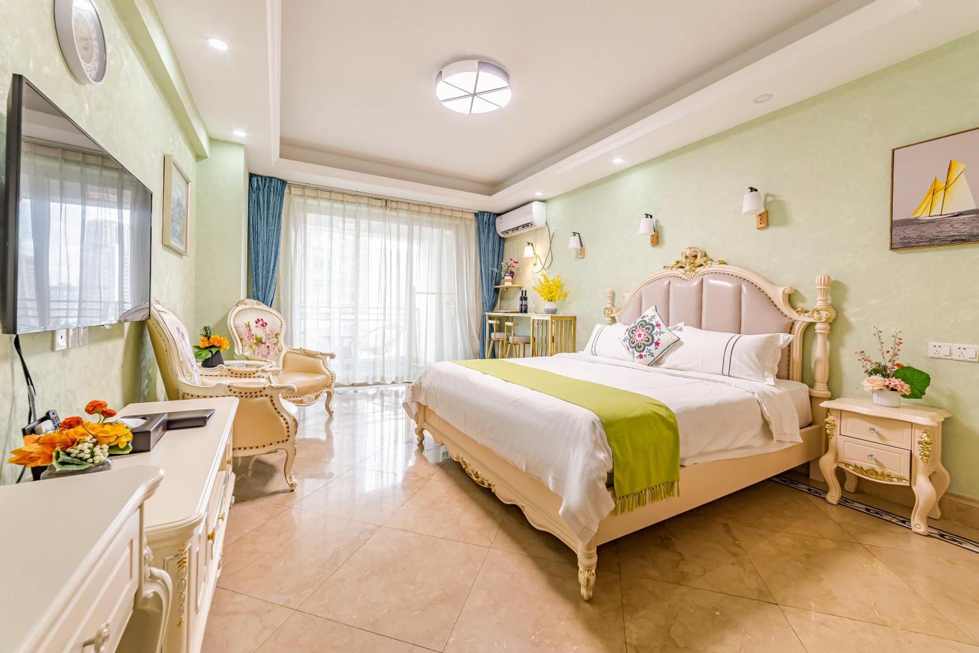 Waifiden Guangzhou Haizhu Square Wanyi Apartment Ngoại thất bức ảnh