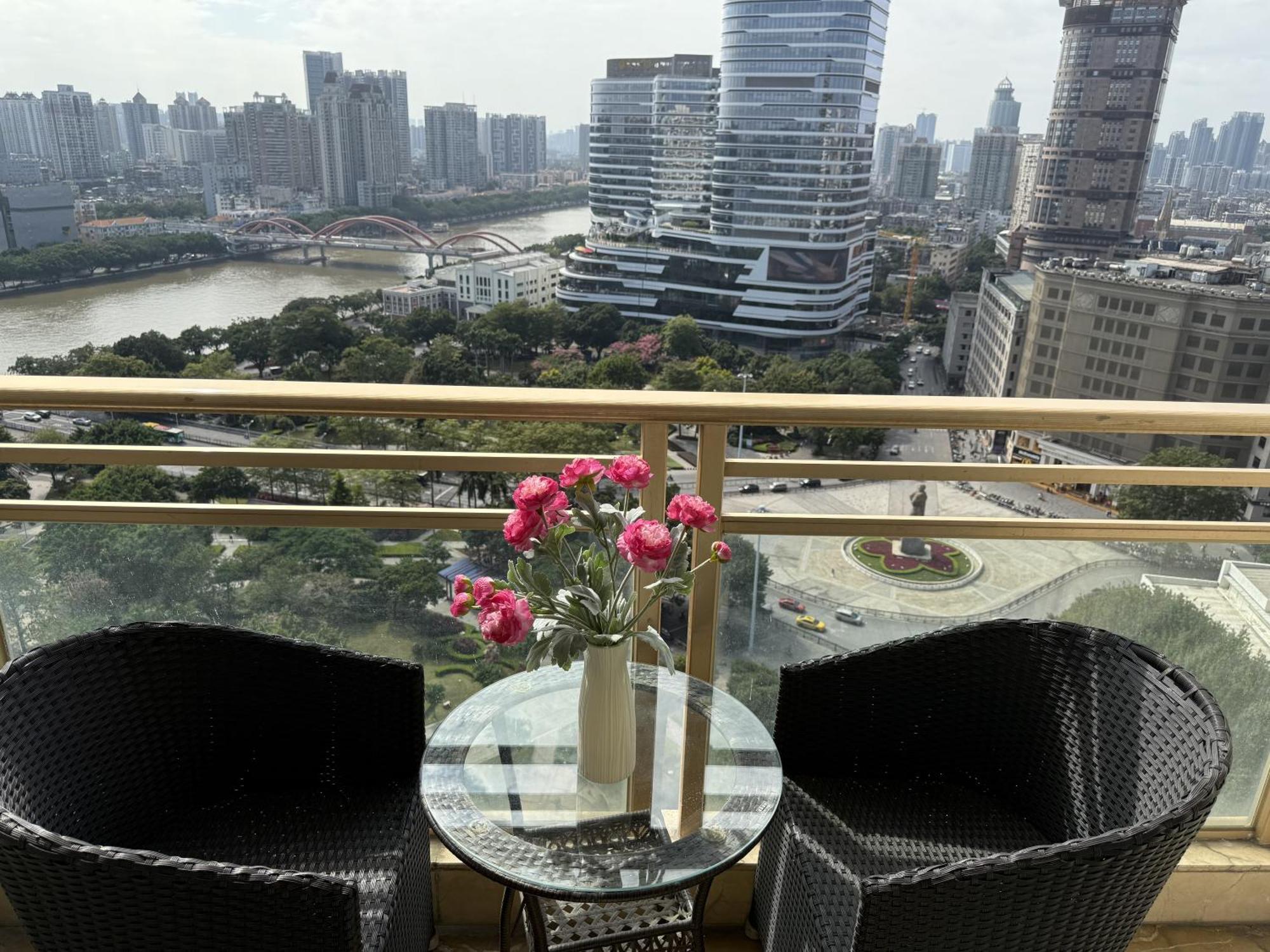 Waifiden Guangzhou Haizhu Square Wanyi Apartment Ngoại thất bức ảnh