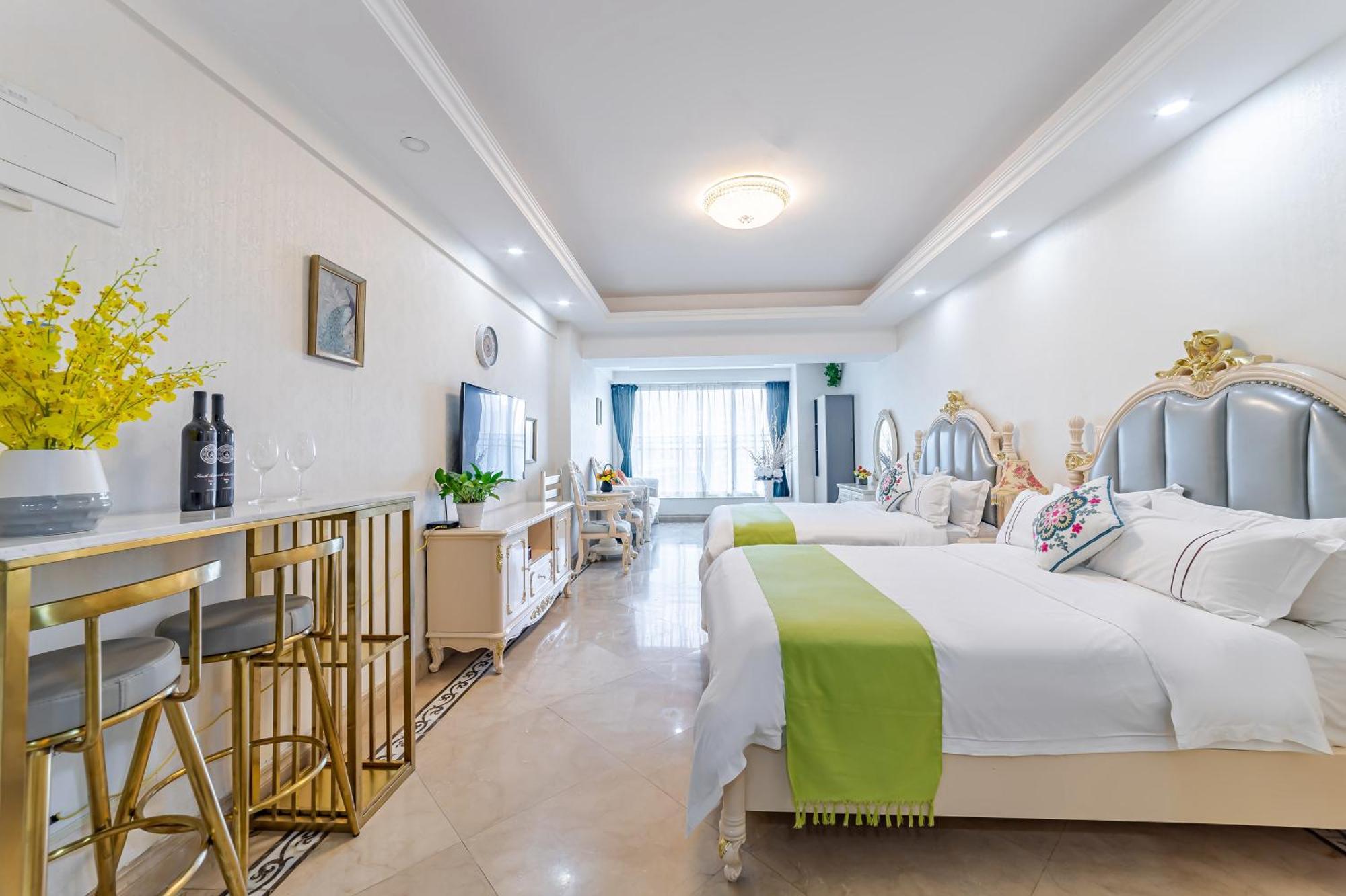 Waifiden Guangzhou Haizhu Square Wanyi Apartment Ngoại thất bức ảnh