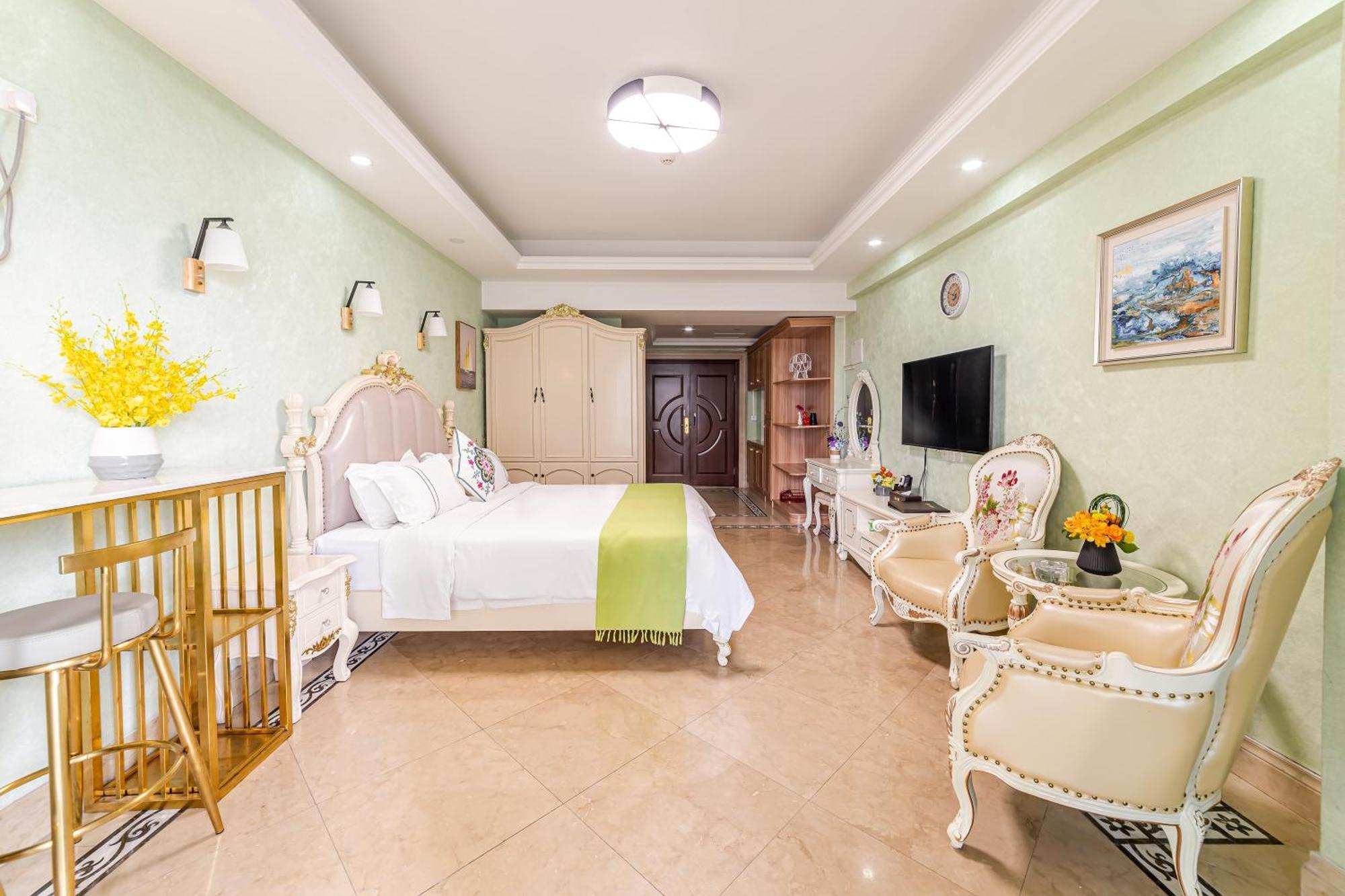 Waifiden Guangzhou Haizhu Square Wanyi Apartment Ngoại thất bức ảnh