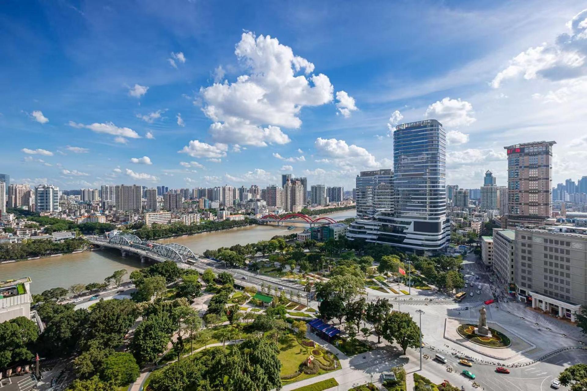 Waifiden Guangzhou Haizhu Square Wanyi Apartment Ngoại thất bức ảnh