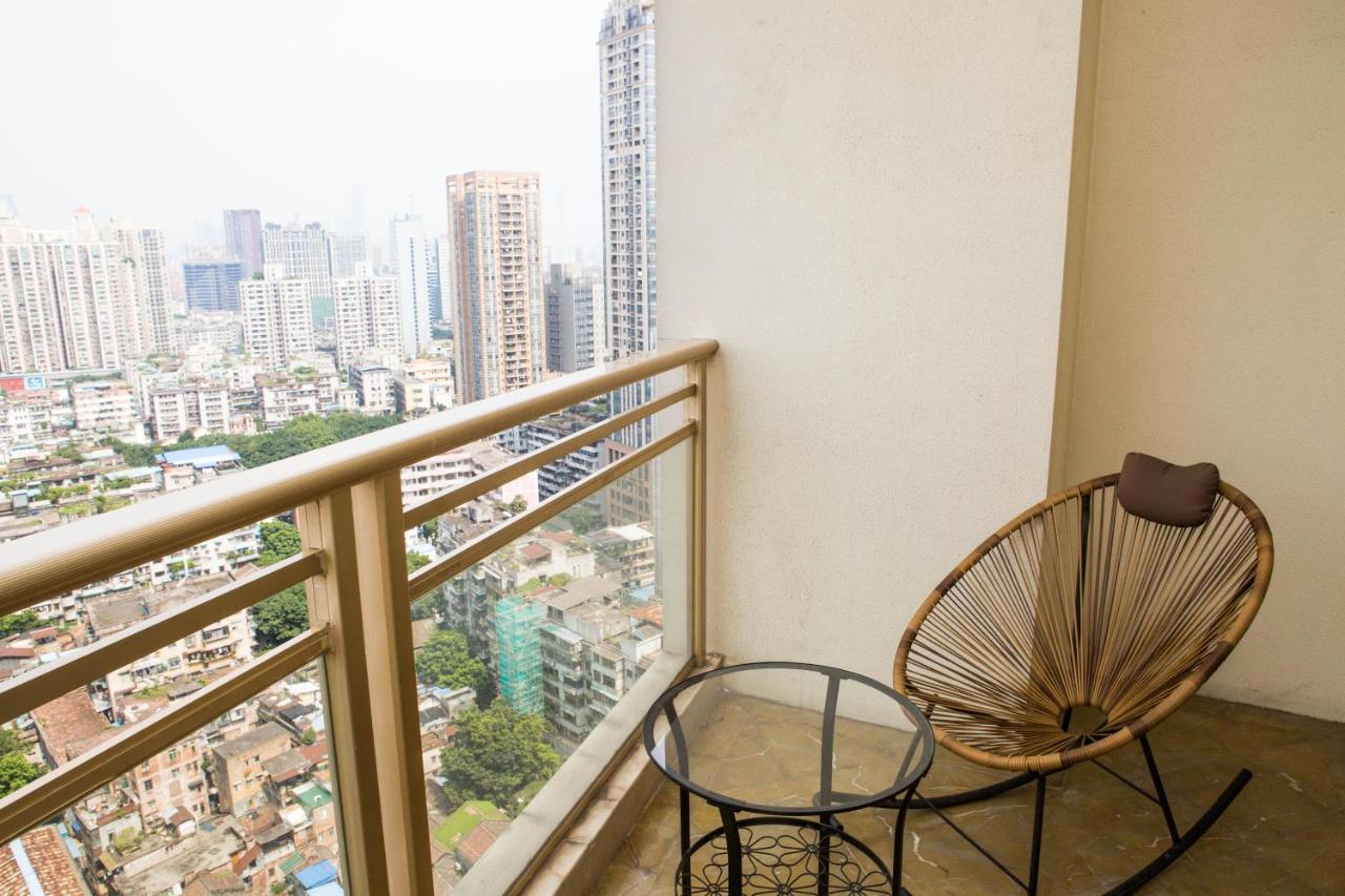 Waifiden Guangzhou Haizhu Square Wanyi Apartment Ngoại thất bức ảnh